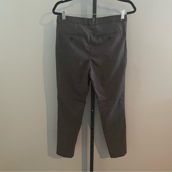 H&M Skinny Fit Plaid Gray and Black Trousers Size 32R - Picture 2 of 3